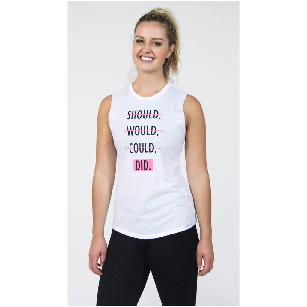 "Should Would Could Did" Tee - Brooke Taylor Active