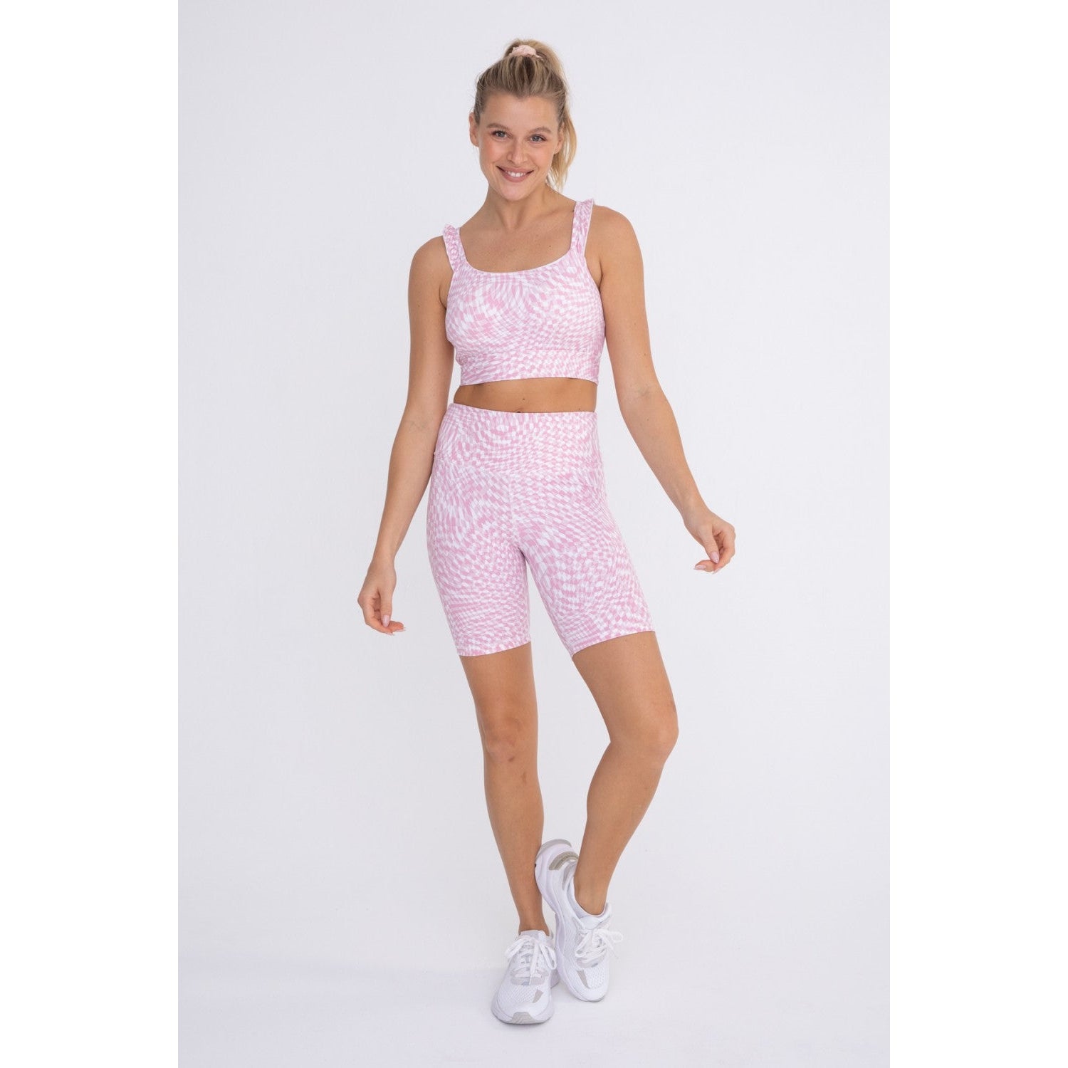 Bo + Tee Pink Seamless Biker Shorts Size M - $20 (44% Off Retail) - From  Brooke