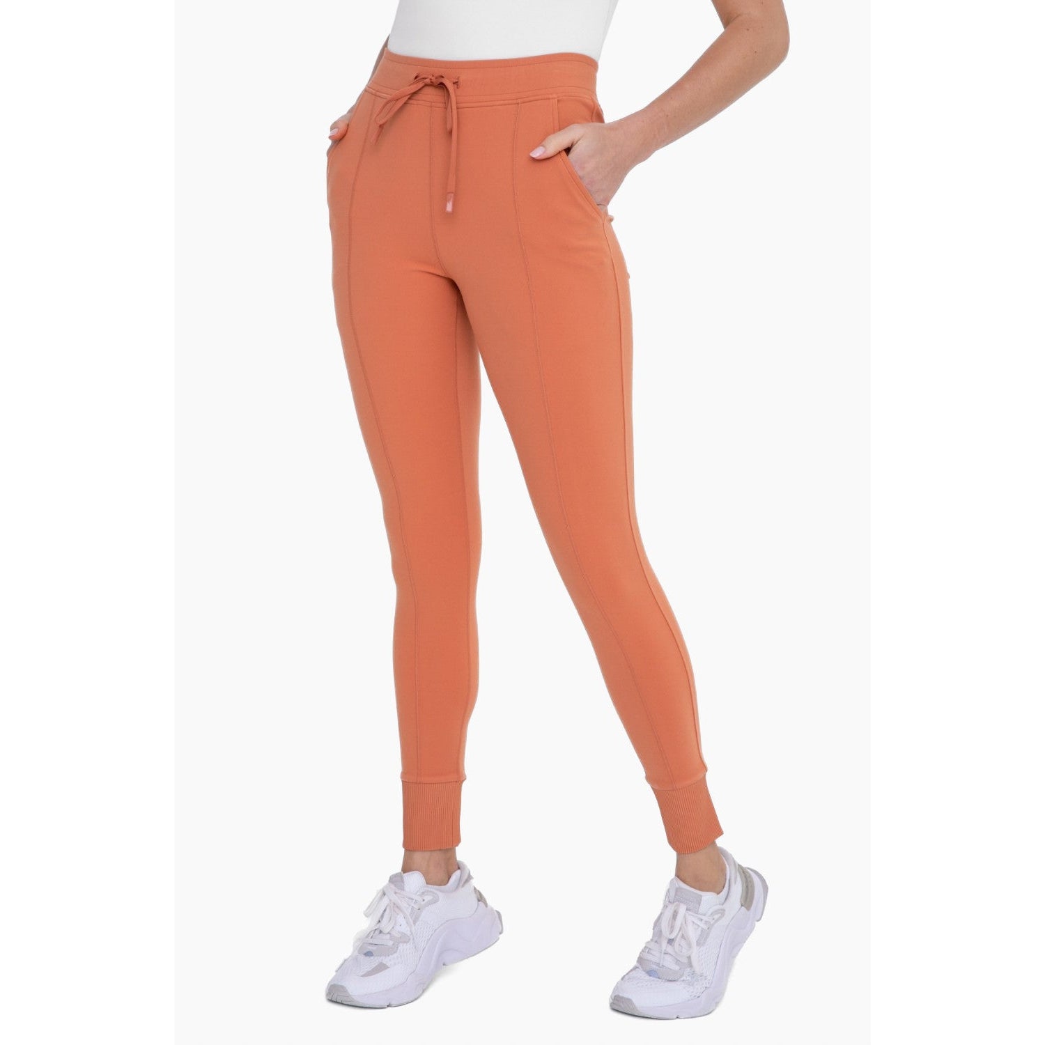 Buy Roadster Women Peach Coloured Joggers - Trousers for Women 1787854